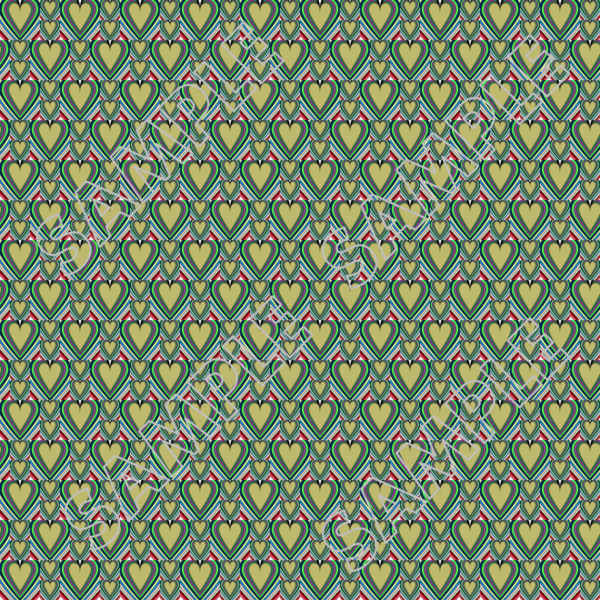 71-Hearts Of Many Colors Digital Papers PLR - Image 57
