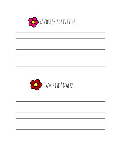 Babysitter Information Binder - Downloadable Printable - Image 5