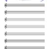 Musician's Practice Planner & Journal with Blank Sheet Music (U.S. Letter Size) - Image 6