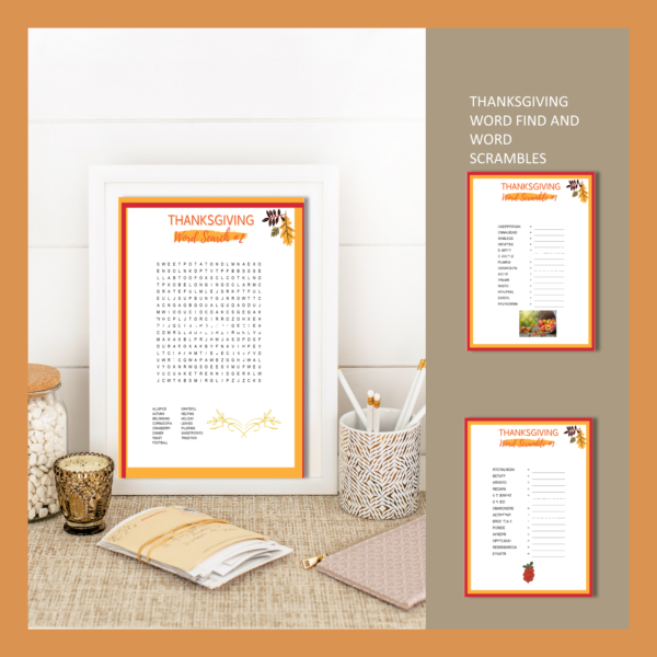 Thanksgiving Activity Bundle 2022 - Image 6