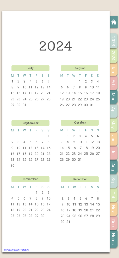 2023 digital planner, perfectly sized for your iPhone or Android smartphone device - Image 12