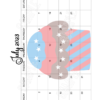 2023 Yummy Cupcake Calendar Printable - Image 8
