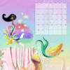 2023 Colorful Mermaids Calendar Printable - Image 8