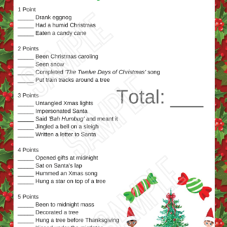 14-My Christmas Elf Games Printables - Image 8
