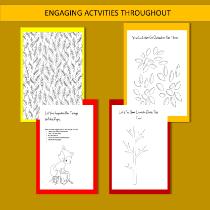 44 Page Fun Fall Activity Book - Image 7