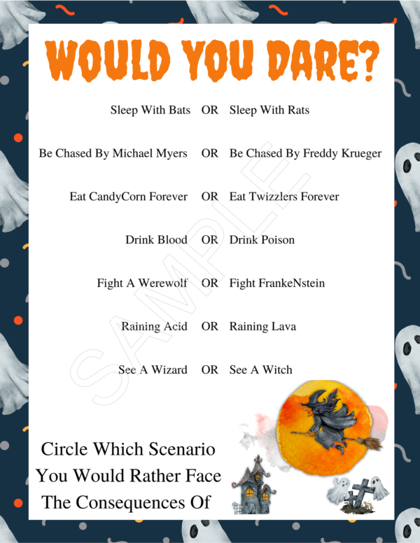 Witches And Ghosts Party Games For Halloween - Image 8