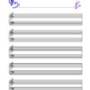 Musician's Practice Planner & Journal with Blank Sheet Music (U.S. Letter Size) - Image 8