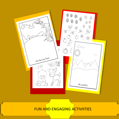 44 Page Fun Fall Activity Book - Image 8