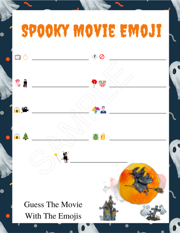 Witches And Ghosts Party Games For Halloween - Image 9