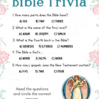 12 Piece Printable Bible Games - Image 10