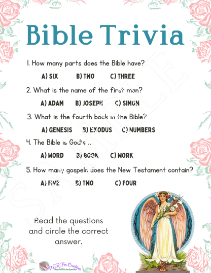 12 Piece Printable Bible Games - Image 10