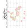 2023 Fun Unicorn Calendar Printable - Image 9