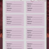 Printable Burgundy Vintage Ornate Final Wishes Estate Planner - Image 7