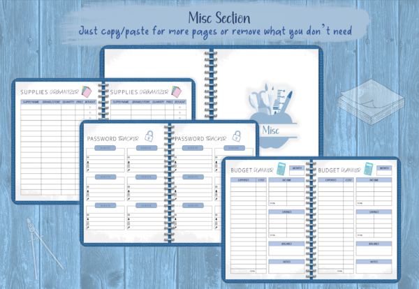 OneNote Digital Student Planner-Undated - Image 9