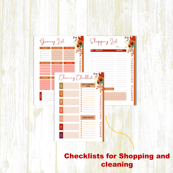 Thanksgiving Planner - Image 10