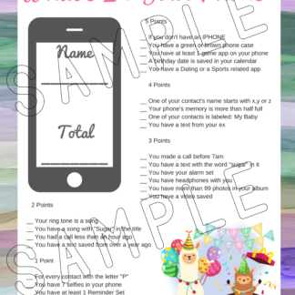 12 Printable Birthday Llama Party Games - Image 10