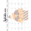 2023 Yummy Cupcake Calendar Printable - Image 10