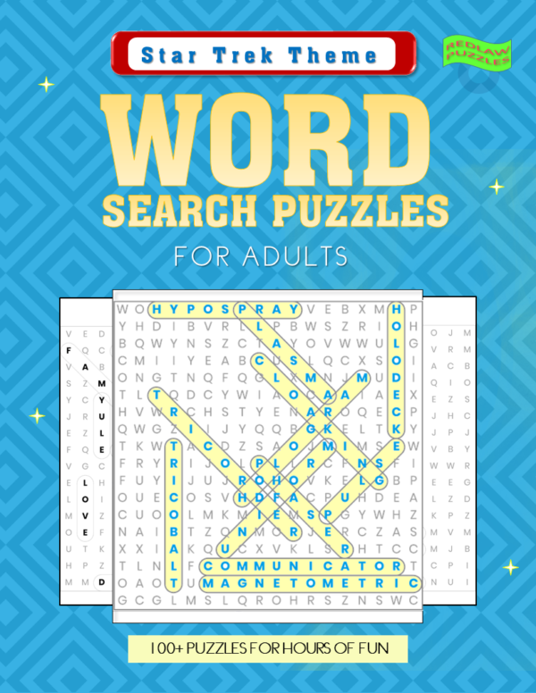 Word Search puzzle front cover
