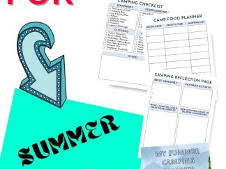 Summer Camping Planner With Checklists