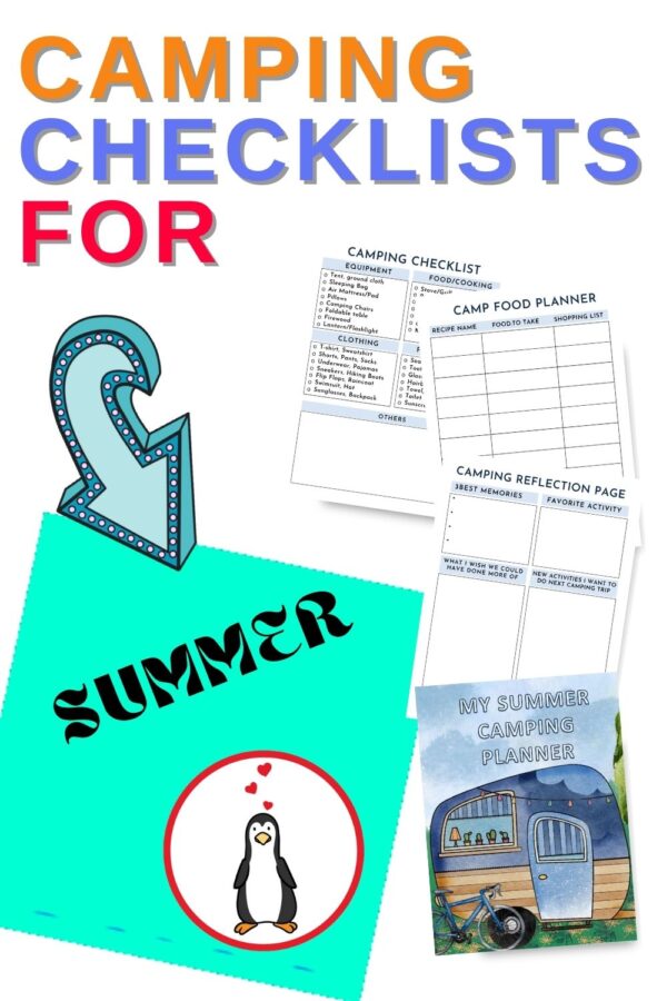 Summer Camping Planner With Checklists