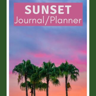 Sunset Planner Journal