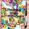 THAT HIPPIE GROOVE Coloring Pages! PRINTABLES... Digital Download...