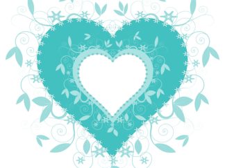 teal heart image