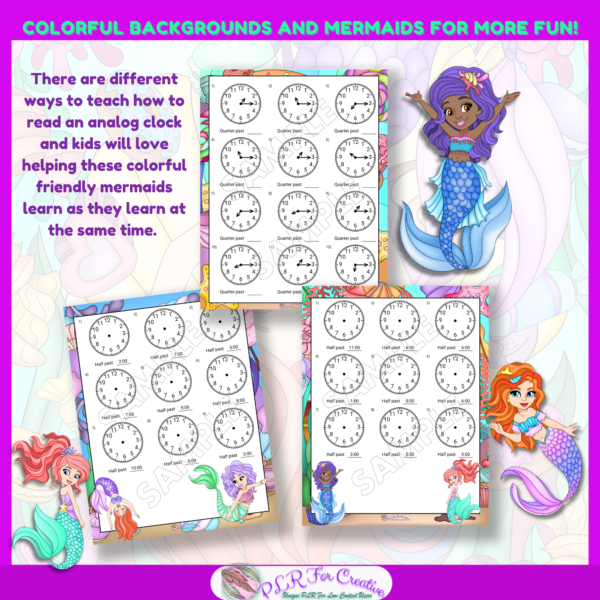 Helping The Mermaids Tell Time In Color - Image 2