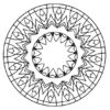 Mandala Coloring Pages - The Barbosa, Printable Mandala Art Designs to Color - Image 3