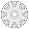Mandala Coloring Pages - The Fernandes, Printable Mandala Art Designs to Color - Image 3