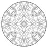Mandala Coloring Pages - The Garnier, Printable Mandala Art Designs to Color - Image 4