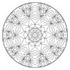 Mandala Coloring Pages - The Garnier, Printable Mandala Art Designs to Color
