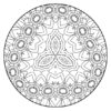 Mandala Coloring Pages - The Reis, Printable Mandala Art Designs to Color - Image 3