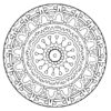 Mandala Coloring Pages - The Roche, Printable Mandala Art Designs to Color - Image 2