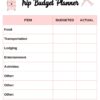 Travel Planner with 2 Cover Options, Itinerary, Lodging, Meal Planner, Printable PDF - Image 11