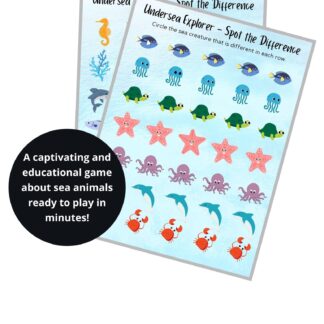 Undersea Explorer - Spot the Differences