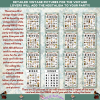Vintage Bluegreen Wallpaper Bingo - Image 2