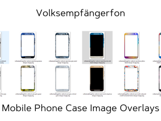 Volksempfängerfon mobile phone case image overlays 540 x 960 image
