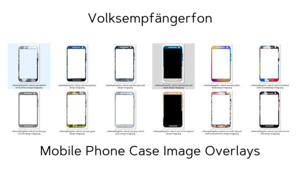 Volksempfängerfon mobile phone case image overlays 540 x 960 image