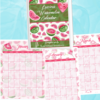Luscious Watermelon Calendar