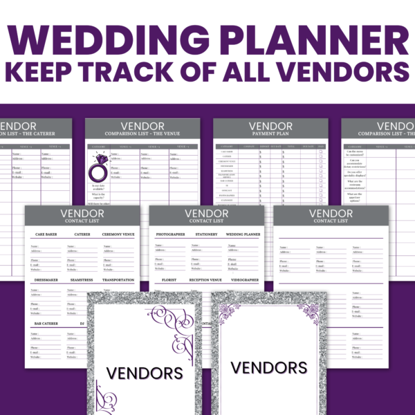 Wedding Planner vendors