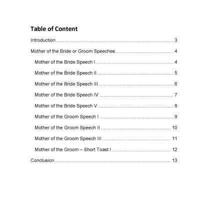 Wedding Speeches for the Mother of the Bride & Groom - Image 3