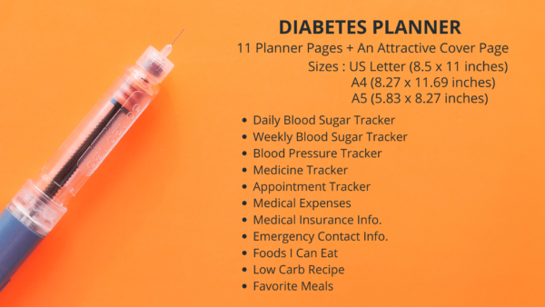 Diabetes Planner - Image 8