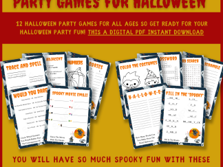 Witches And Ghosts Party Games For Halloween
