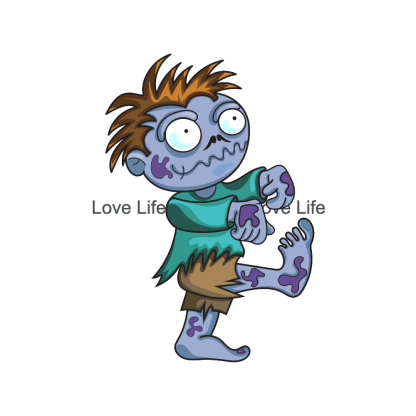 Zombie lover Zombies - 30 digital downloadable png, svg, and pdf images