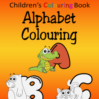 Children's Colouring book ABC Animal Alphabet colouring printable digital download for kids colouring pages activity book preschool