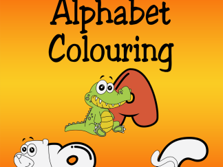 Children's Colouring book ABC Animal Alphabet colouring printable digital download for kids colouring pages activity book preschool