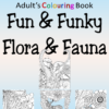 aMazing Adult Affirmations Flora and Fauna printable digital download for grownups colouring pages book - Image 7