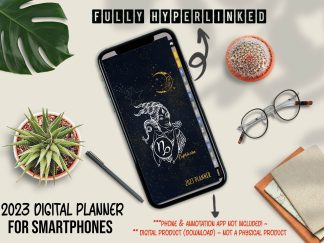 Capricorn 2023 Digital Planner for Smartphones