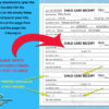 Child Care Receipt Form Daycare Printable, Childcare Payments, Instant Download, Digital File, Fillable and Print Then Write - Image 2
